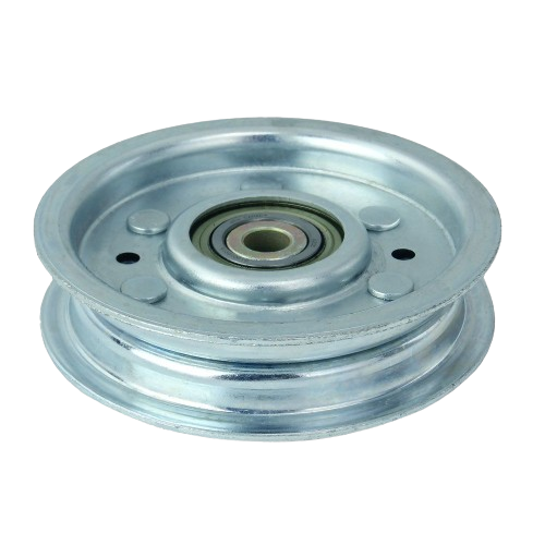 Metal idler pulley with bearing for automotive and John Deere equipment, ideal for car and truck maintenance tools under $50