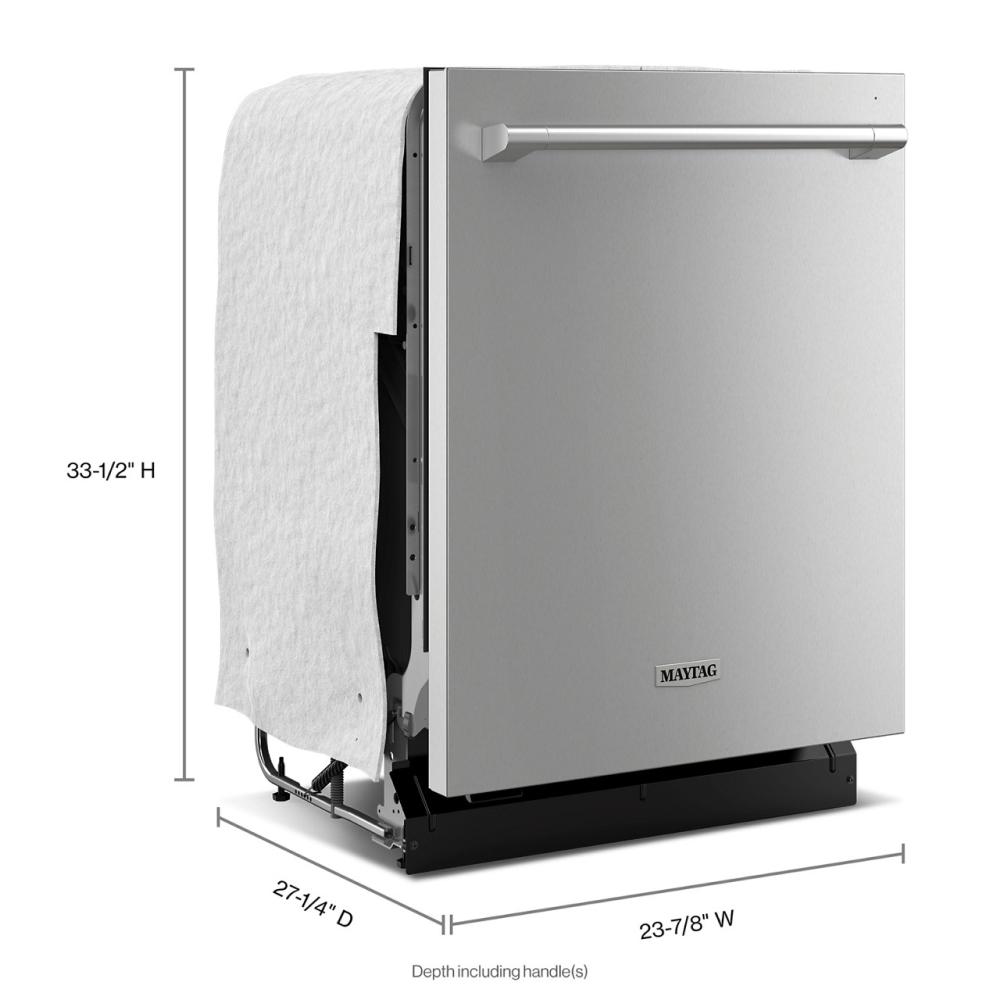 Top Control Hybrid Tub Dishwasher with Enhanced Wash and Heated Dry with Fan