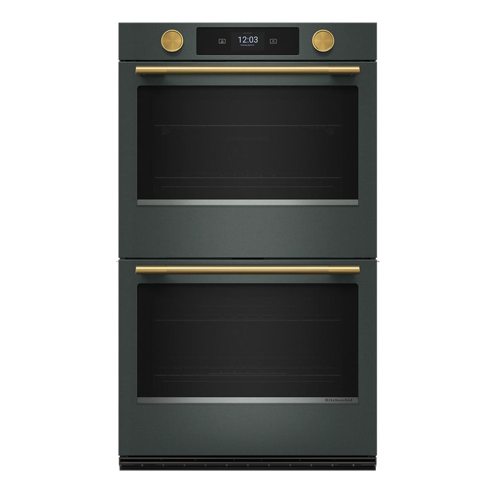 30-inch Smart Electric Double Wall Oven with Assisted Cooking Modes - Juniper