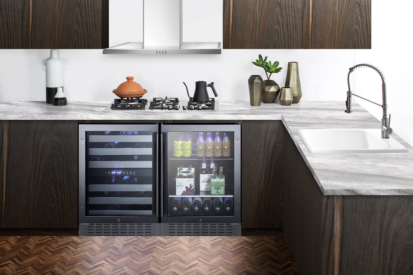 24" Wide Built-In Beverage Cooler