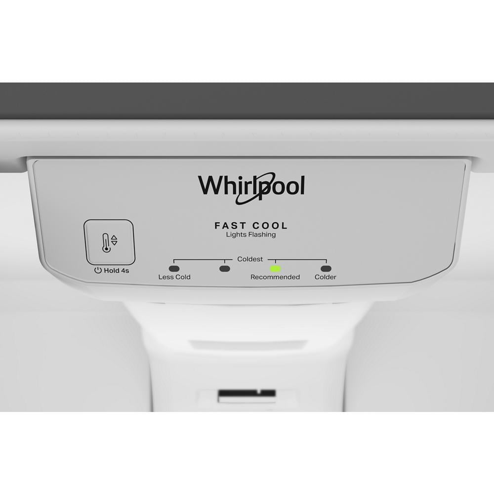 Whirlpool® 32.8-inch Wide Top Freezer Refrigerator with Total Coverage Cooling- 21.3 Cu. Ft.