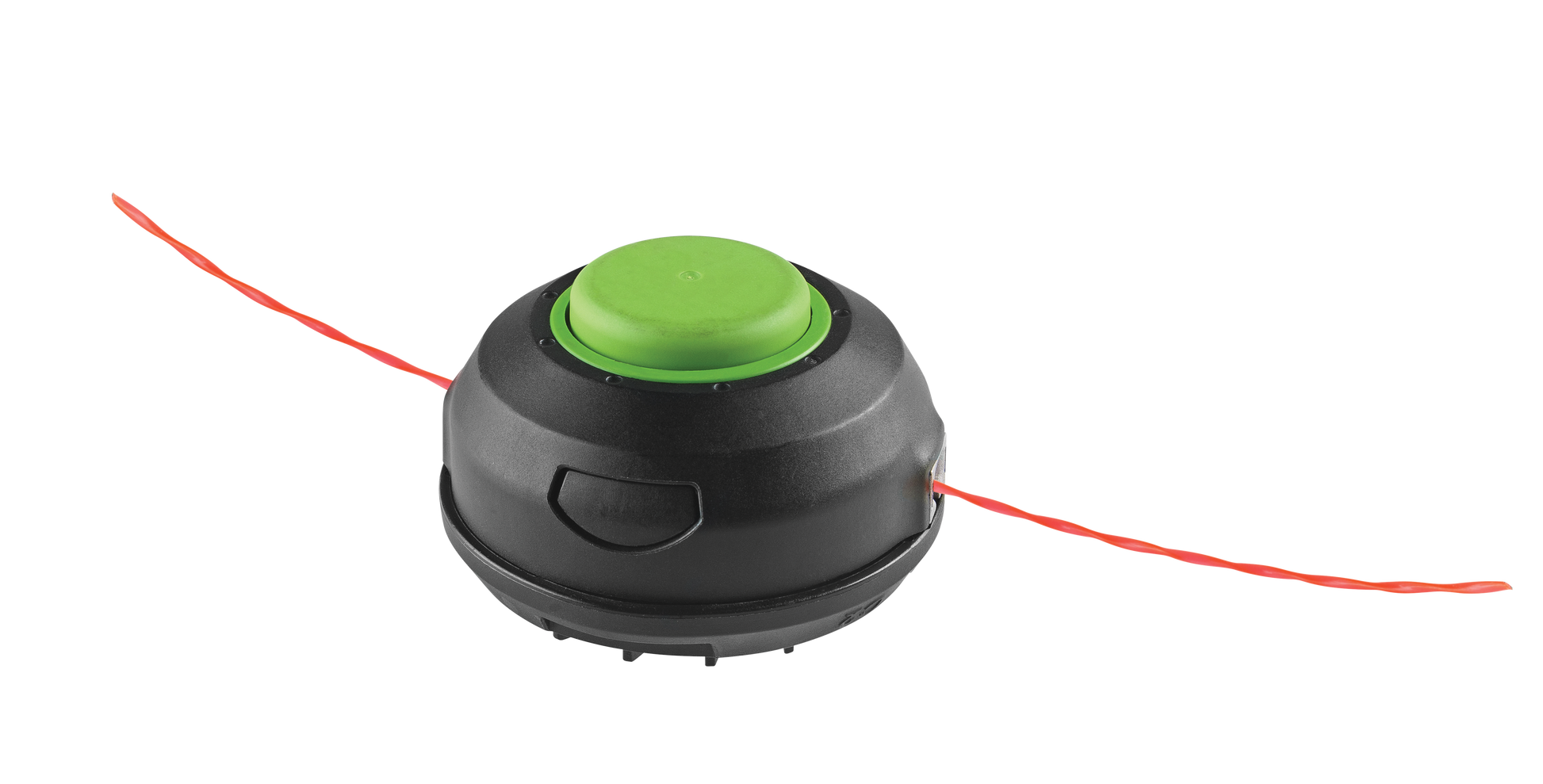 Black and green replacement bump head with orange trimmer line for 15-inch string trimmers in EGO tools collection under $50