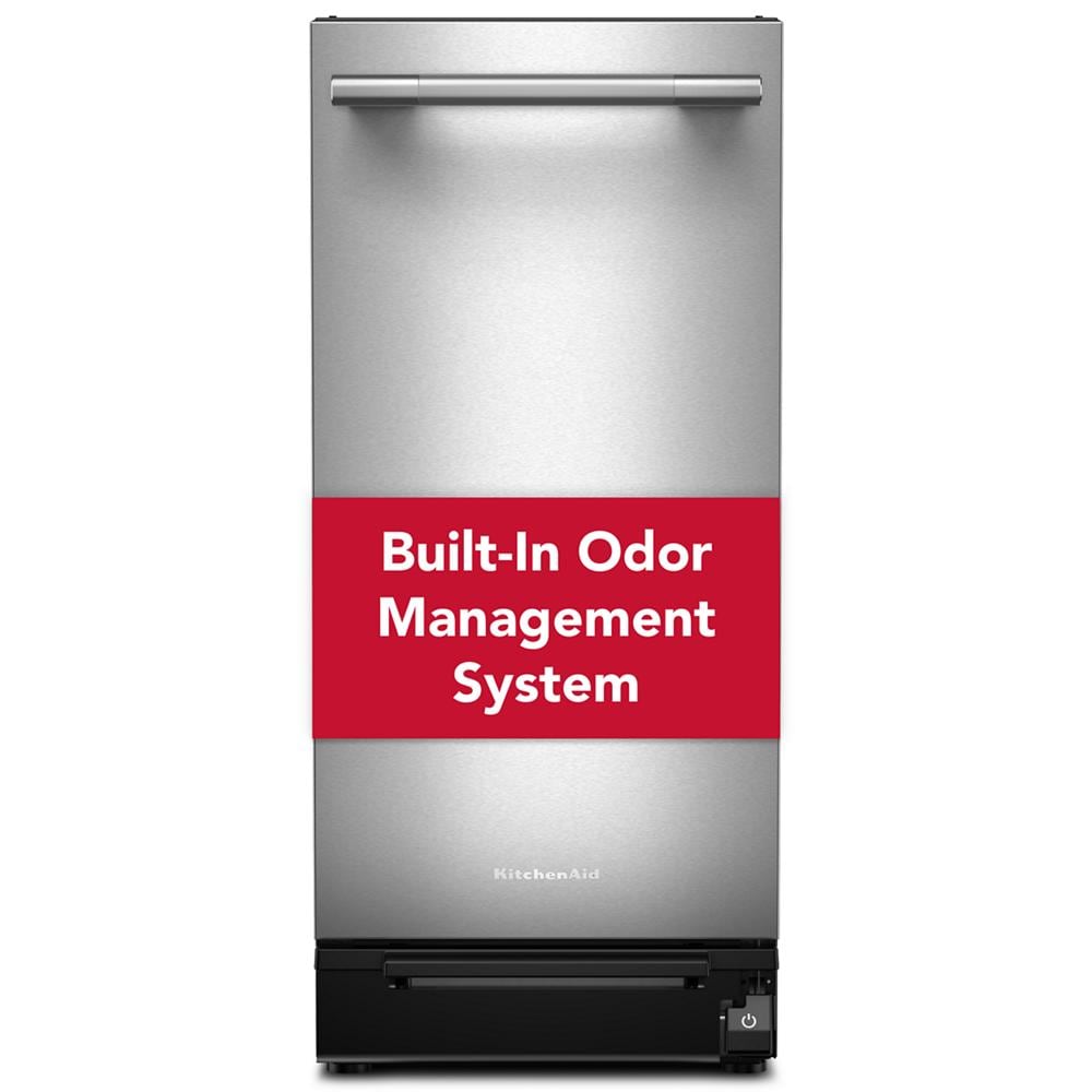 KitchenAid® 15 in. Built-In Trash Compactor with Built-In Odor Management System