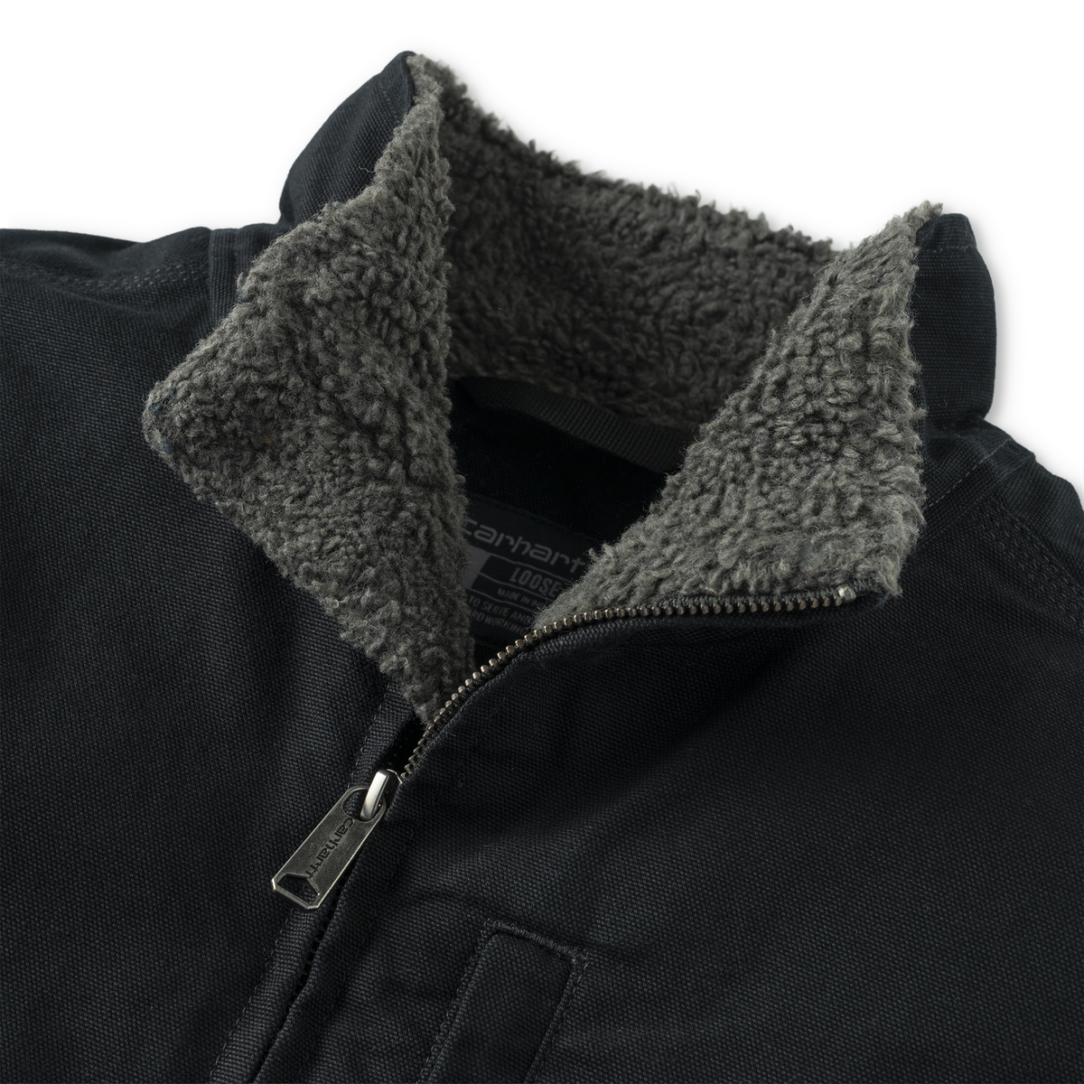 Carhartt Men's Washed Duck Mock-Neck Vest