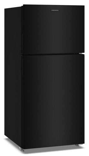 Black top-freezer refrigerator with 19 cu. ft. capacity in kitchen, appliances, and top freezer refrigerators collections