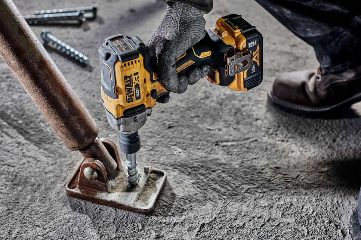 DEWALT 20V MAX* XR® 1/2" Mid-Range Impact Wrench With Detent Pin Anvil (Tool Only)