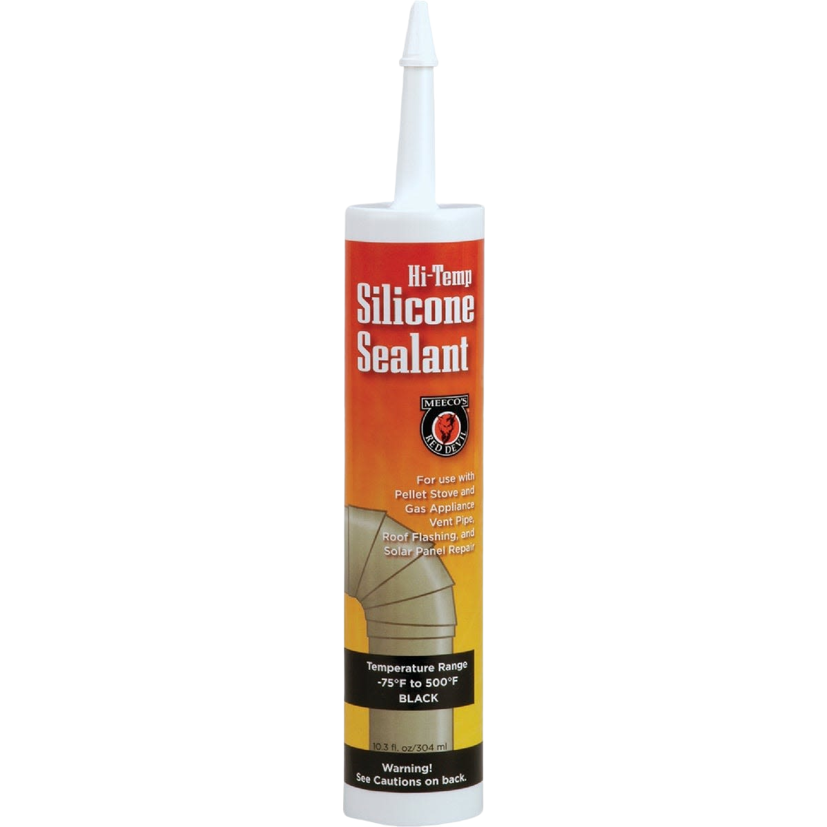 Black high-temperature silicone sealant tube for plumbing repair and home improvement projects under $50 collection