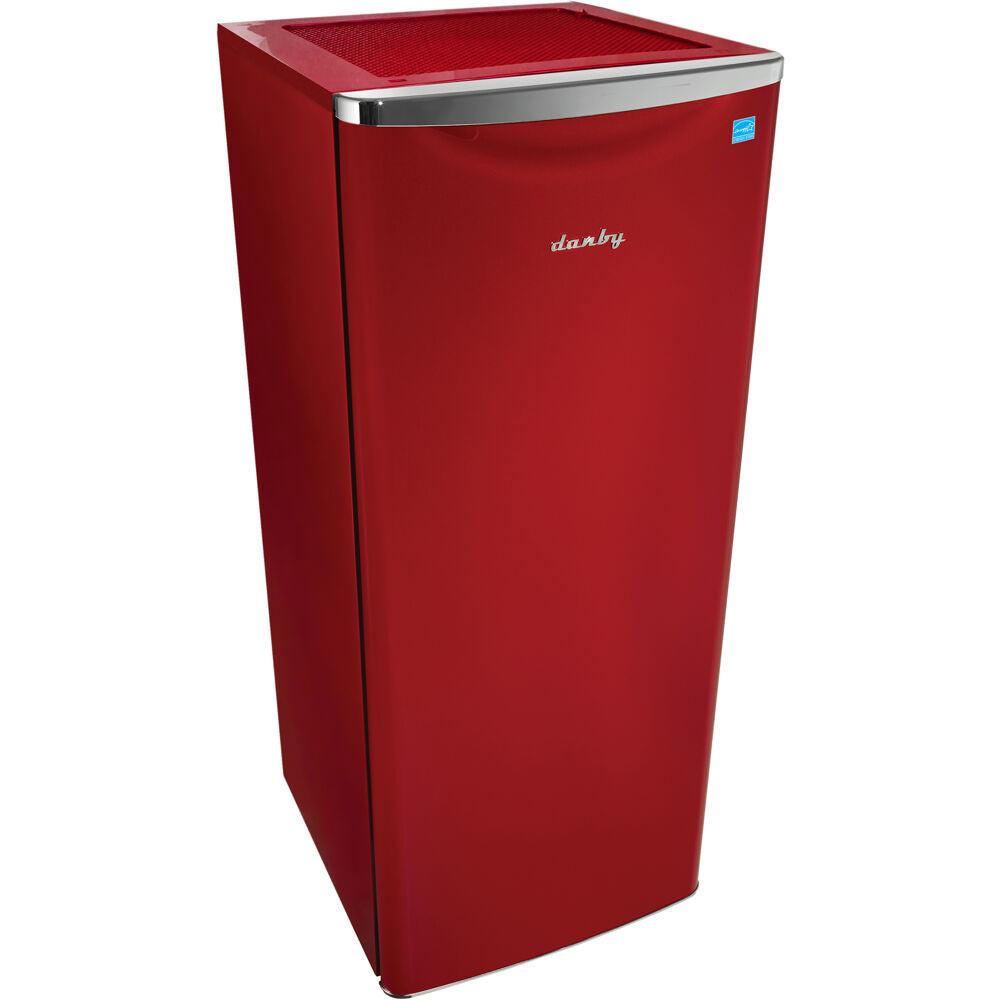 11 CuFt. All Refrigerator, All Black Interior, See-Through Crisper