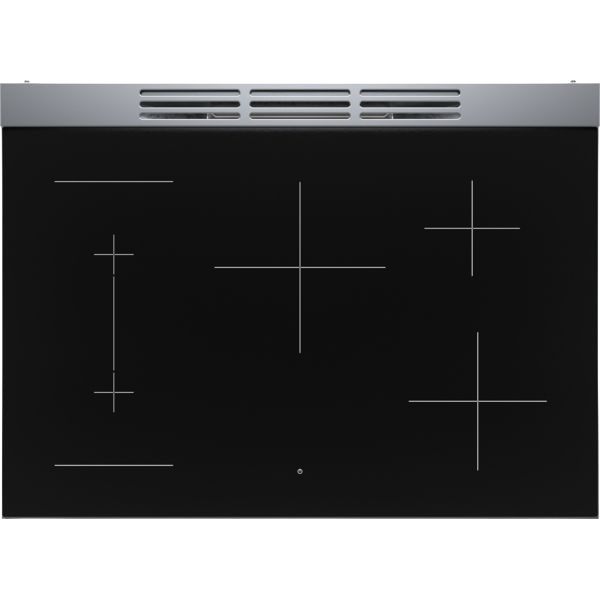 800 Series, Induction freestanding range, 36'', Stainless Steel