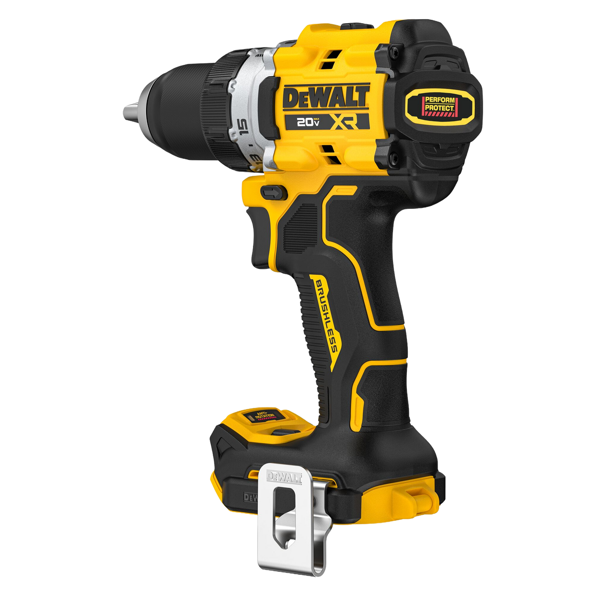 DEWALT 20V MAX* XR® Brushless Cordless 1/2 in. Drill/Driver (Tool Only)