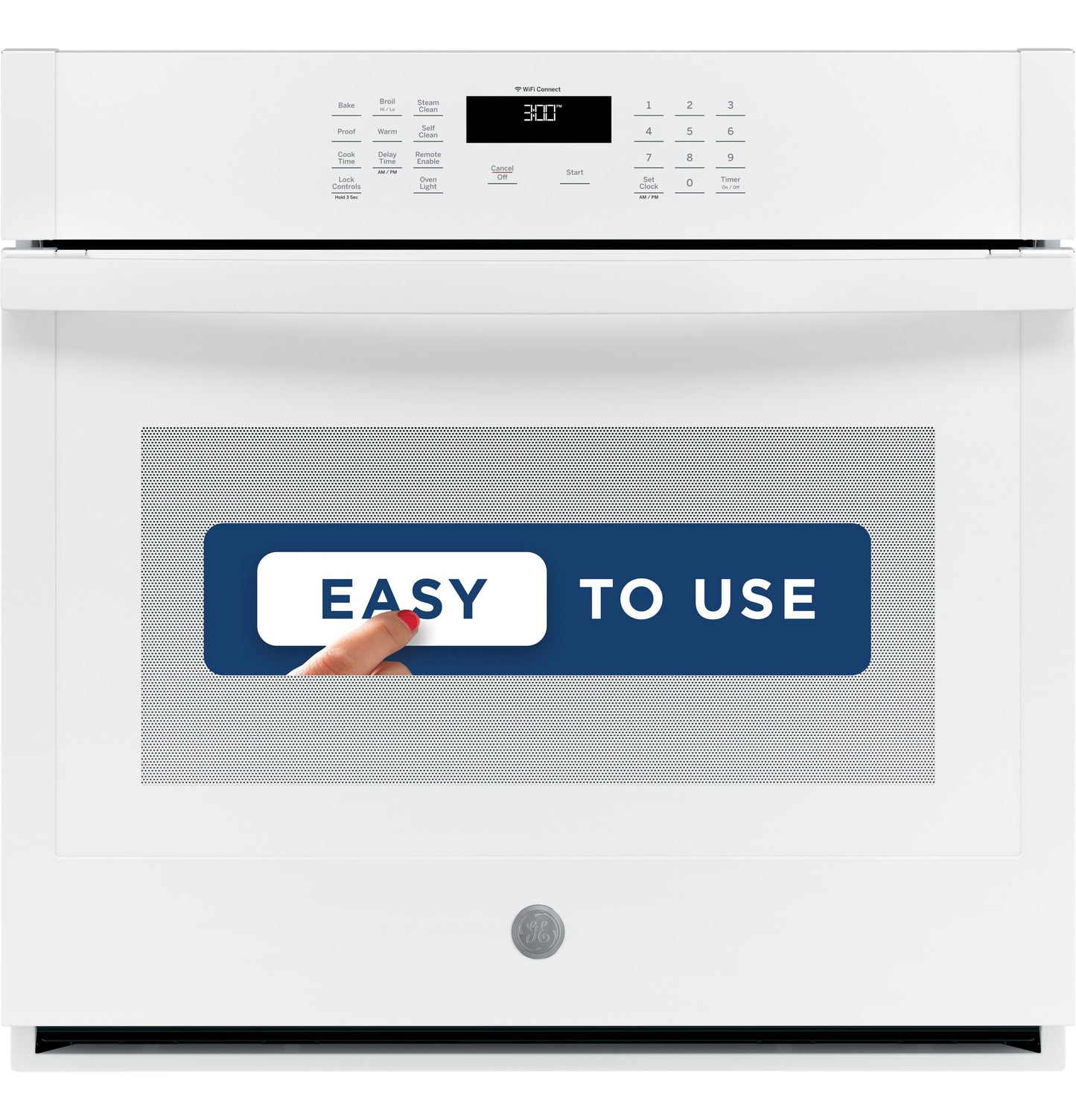 GE® 30" Smart Built-In Self-Clean Single Wall Oven