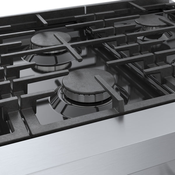 800 Series, Gas Rangetop, 36 ", Stainless steel