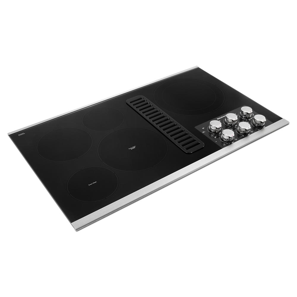 36" Electric Downdraft Cooktop with 5 Elements