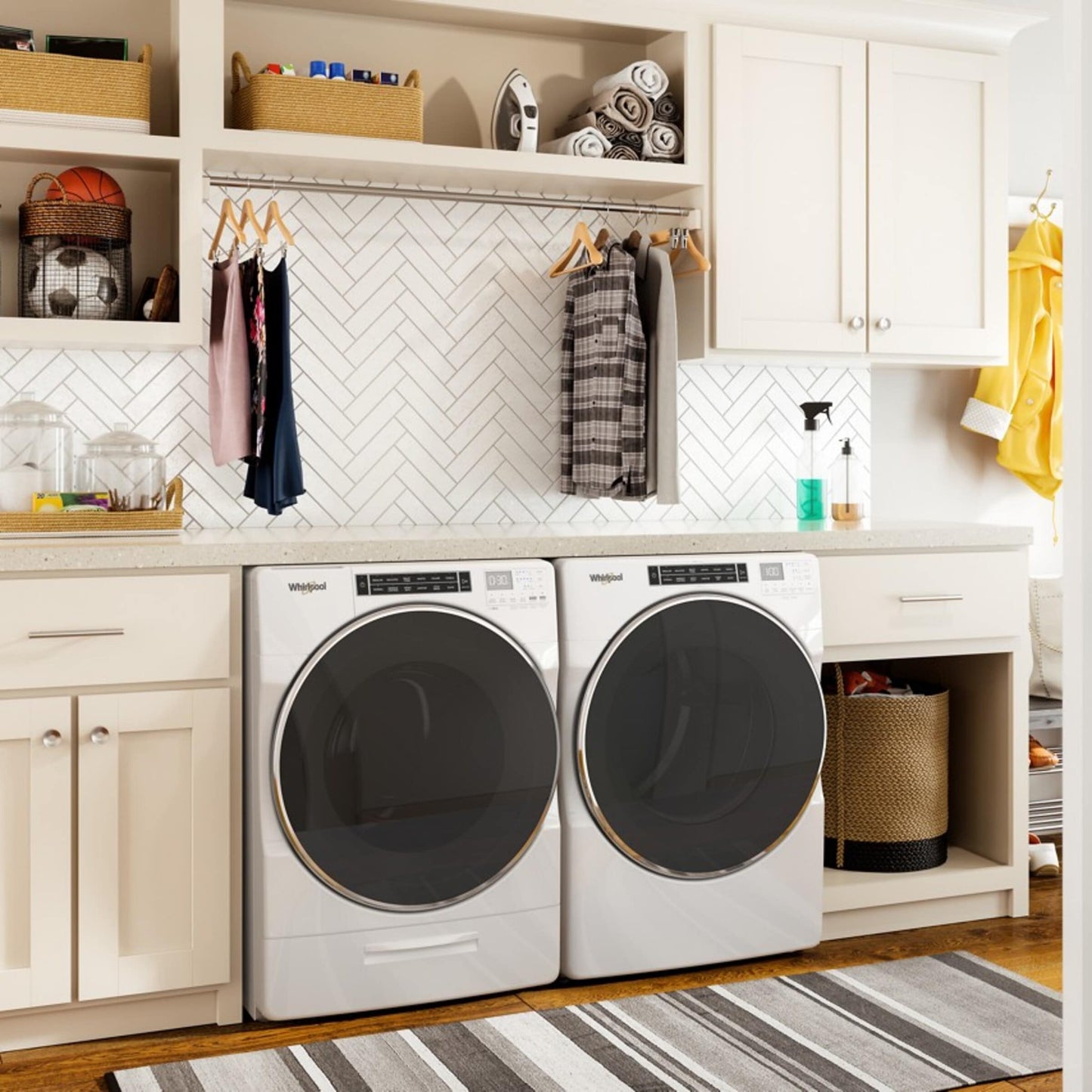 5.0 cu. ft. Front Load Washer with Load & Go™ XL Dispenser