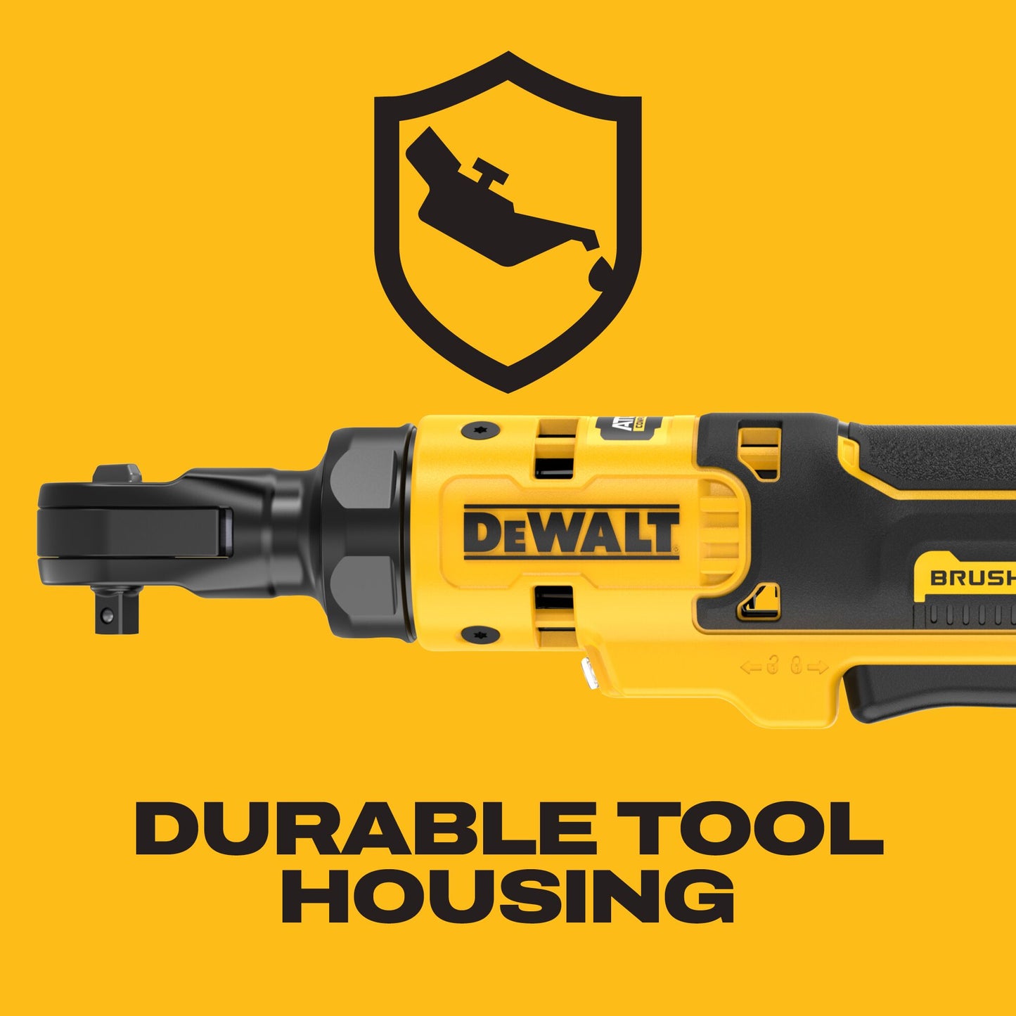 DEWALT ATOMIC™ 20V MAX* Brushless Cordless 1/4 In. Ratchet (Tool Only)