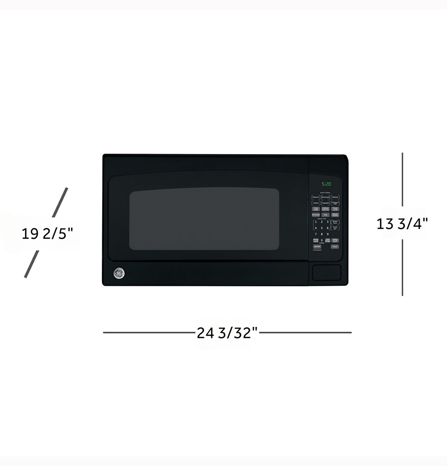 GE® 2.0 Cu. Ft. Capacity Countertop Microwave Oven