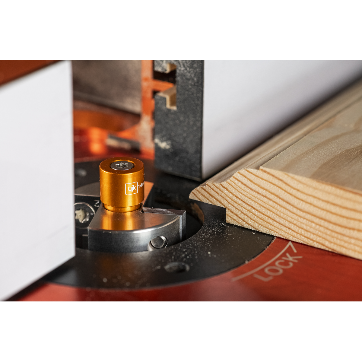 UJK 2 Wing Rebate Cutter 8mm & Metric Collars