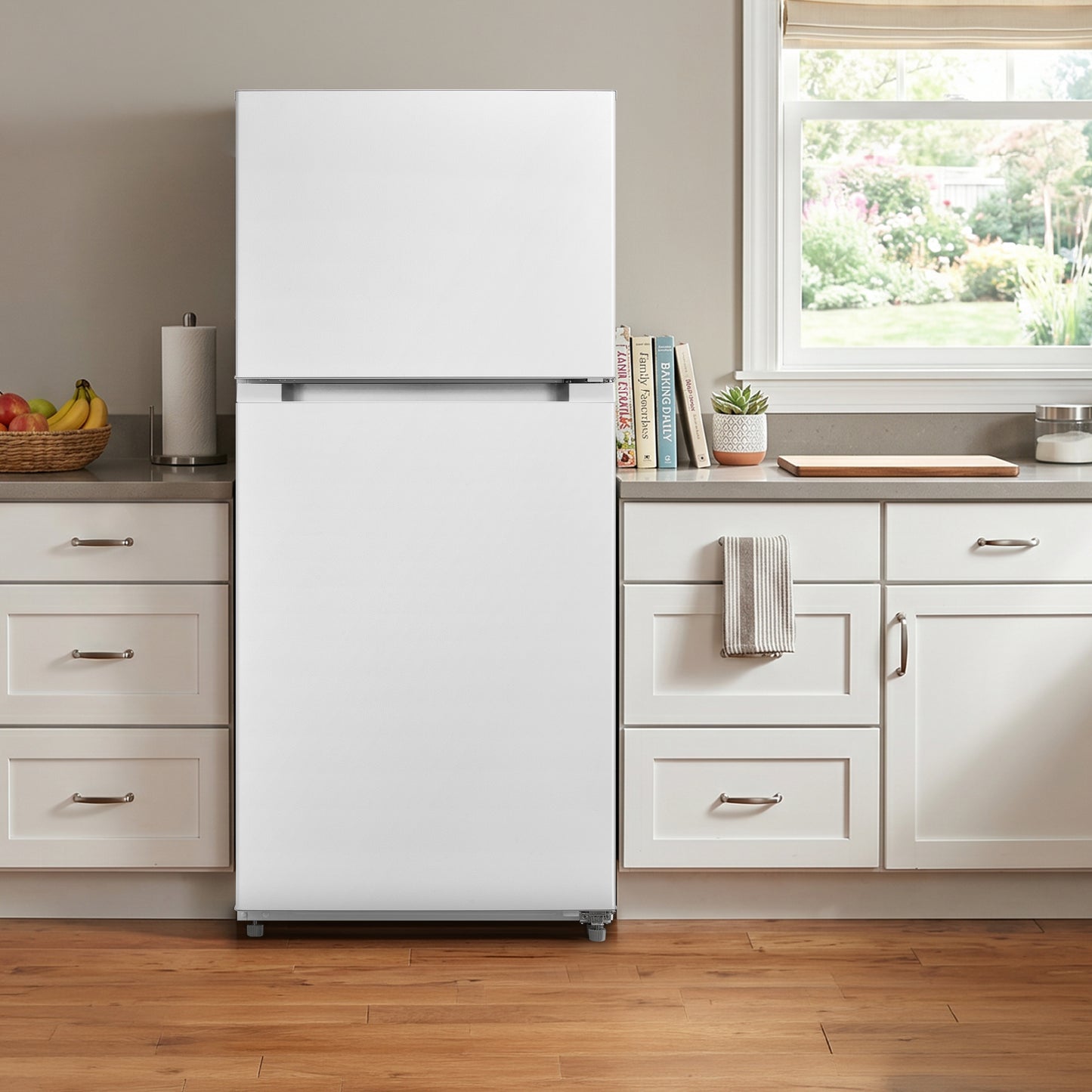 Element Electronics 18.1 cu. ft. Top Freezer Refrigerator - White, ENERGY STAR (ERT18CSEW)