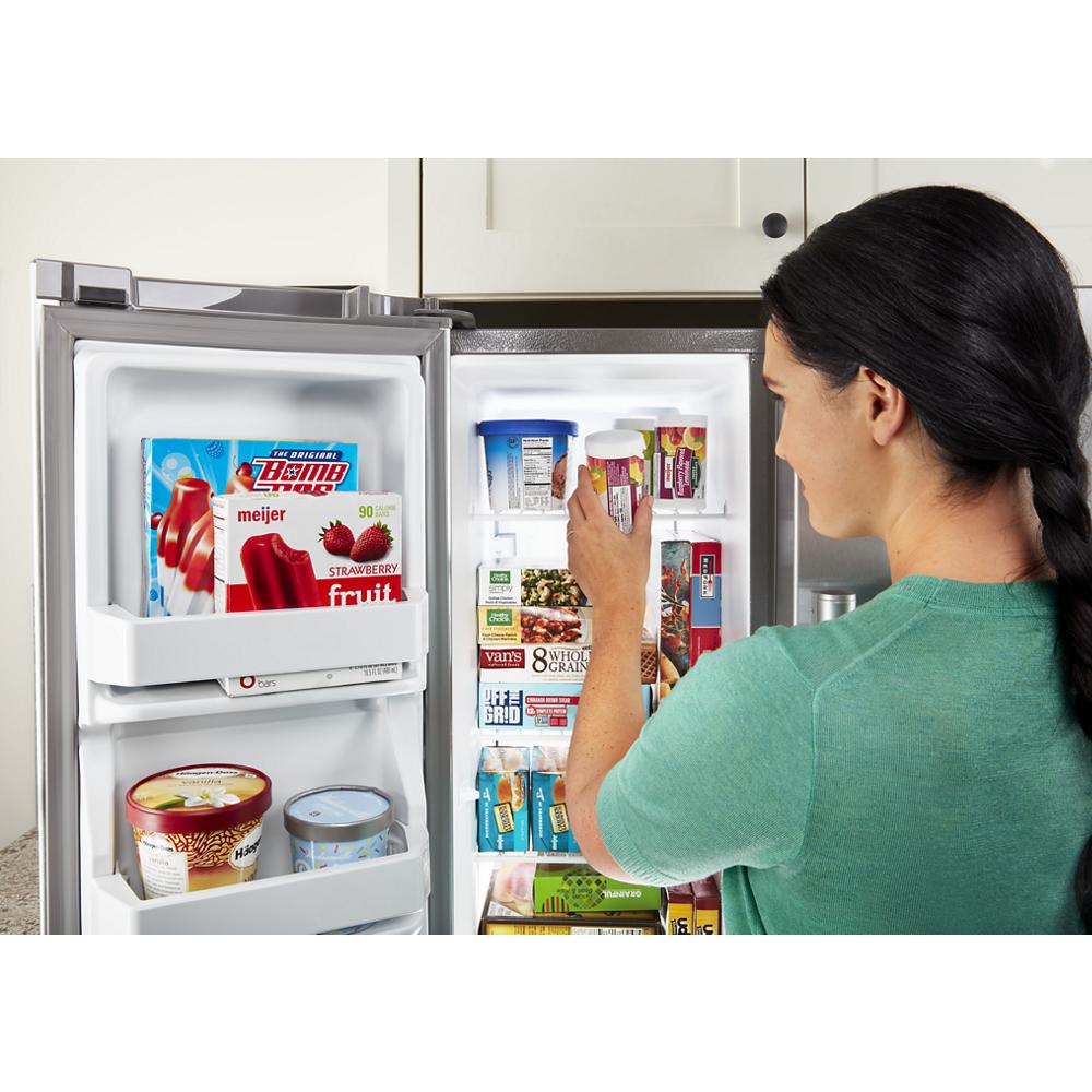 36-Inch Wide Side-by-Side Refrigerator - 25 Cu. Ft.