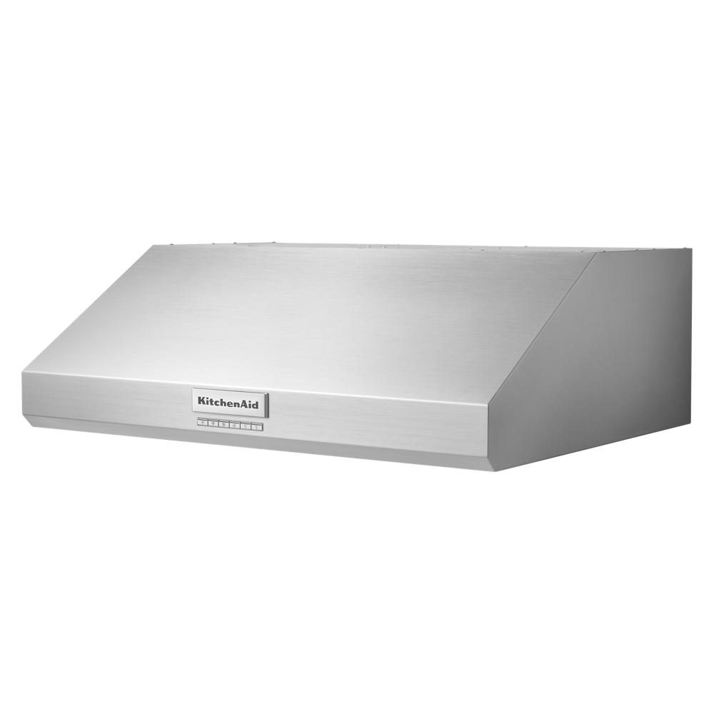 30-inch stainless steel commercial-style under-cabinet range hood with powerful ventilation from KitchenAid Appliances collection