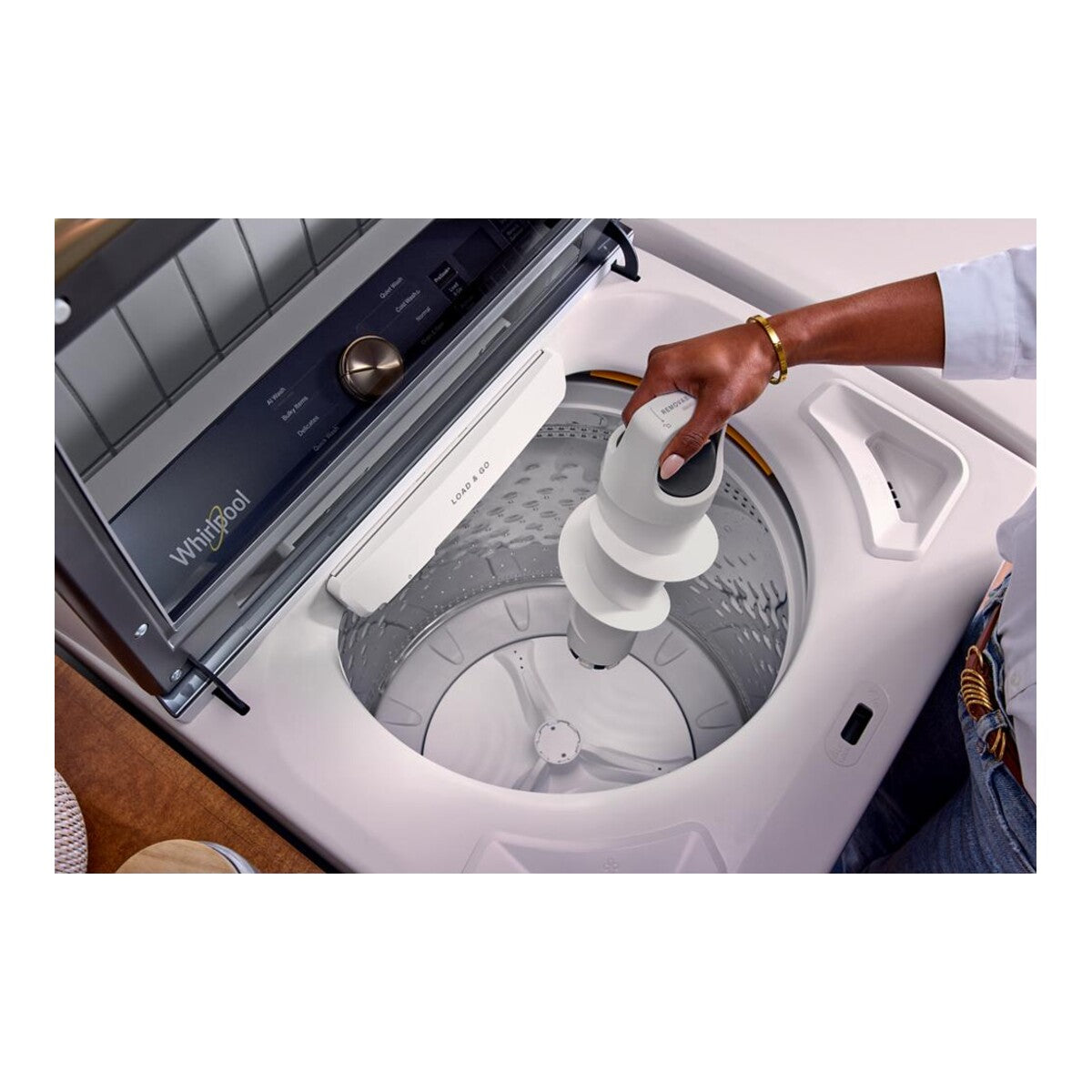 5.2 - 5.3 cu. ft. Smart Top Load Washer with the Removable Agitator