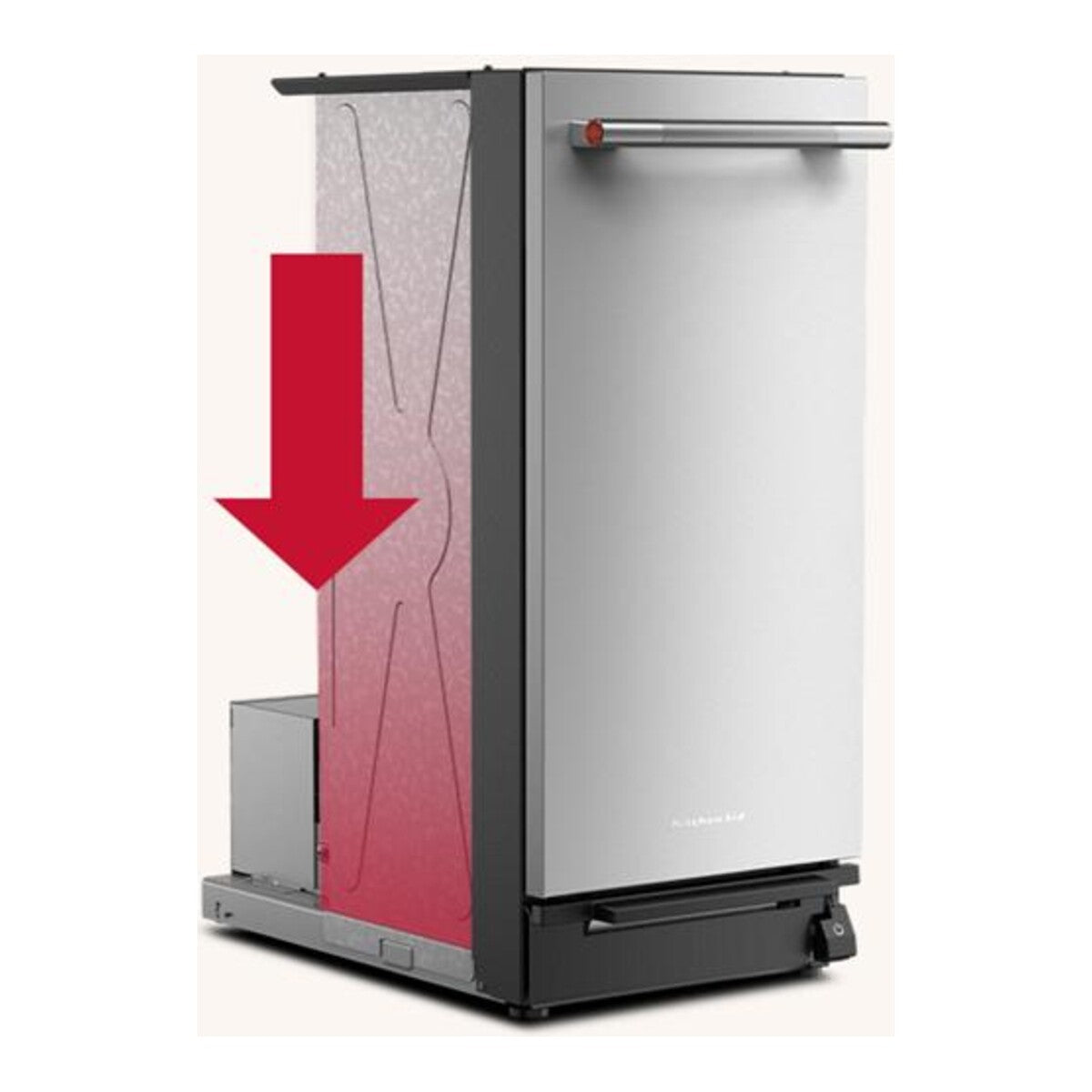 KitchenAid® 15 in. Built-In Trash Compactor with Built-In Odor Management System