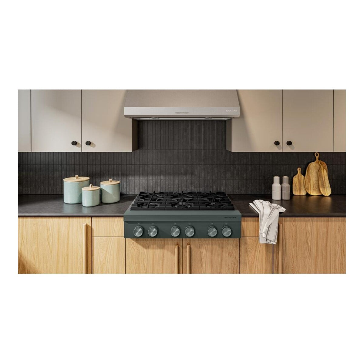 KitchenAid® 36-inch 6-Burner Gas Commercial-Style Rangetop