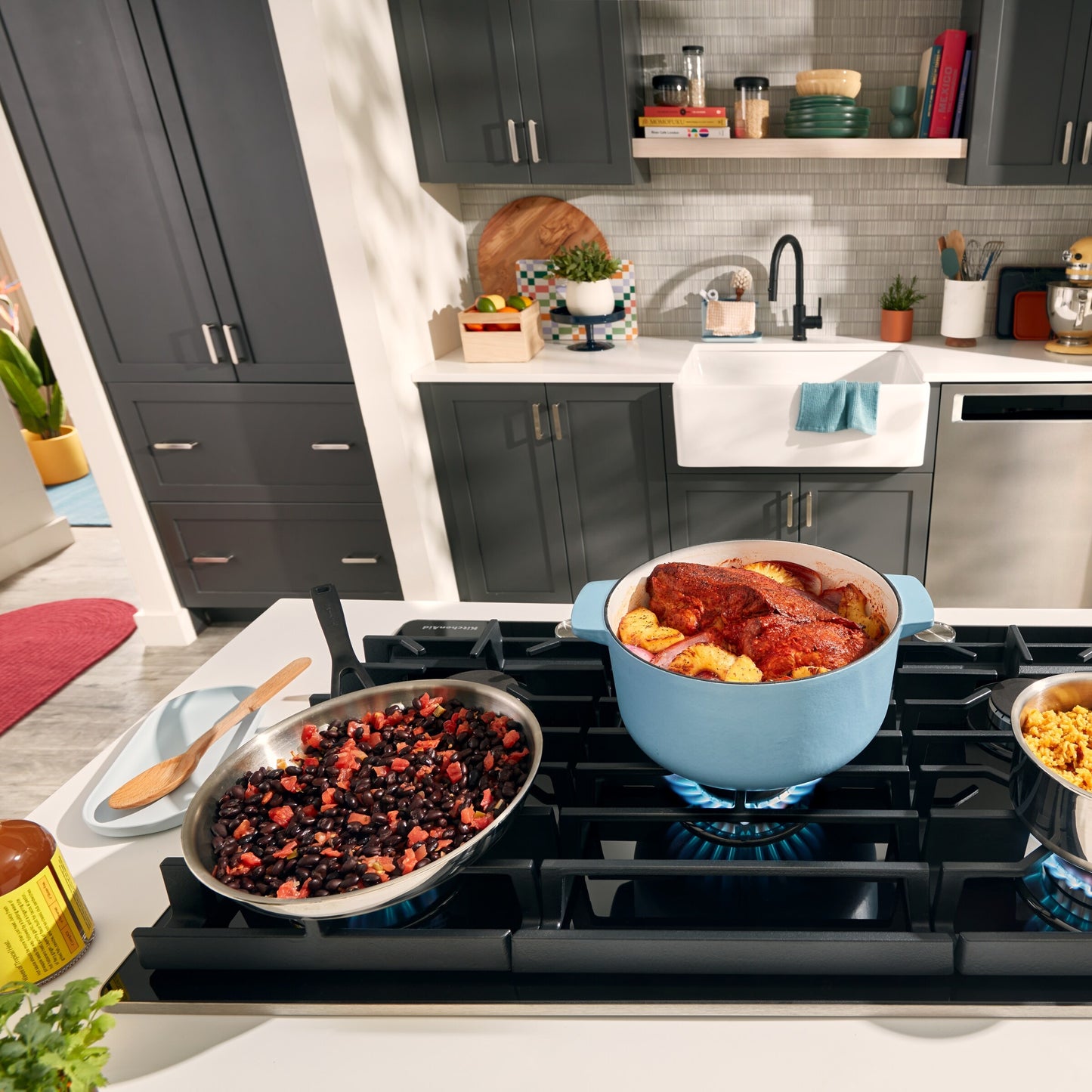36" Gas-on-Glass Cooktop
