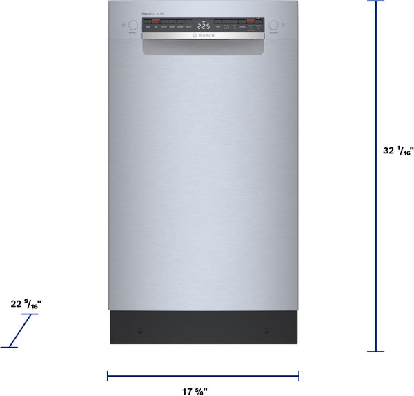 800 Series, Dishwasher, 17 3/4'', Stainless Steel Anti-fingerprint