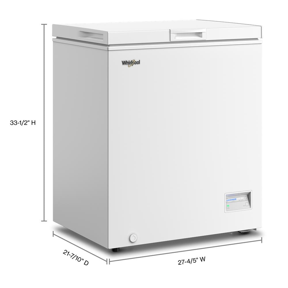 Whirlpool® 5 cu. ft. Chest Freezer with 1 Storage Basket