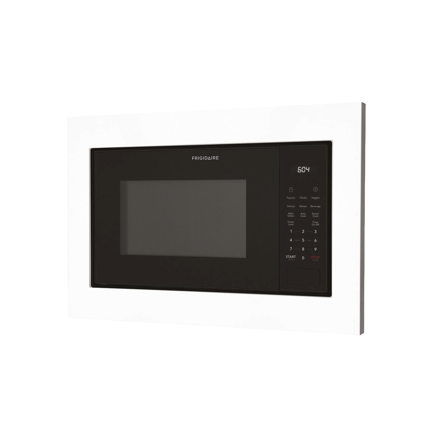 27" White Microwave Trim Kit