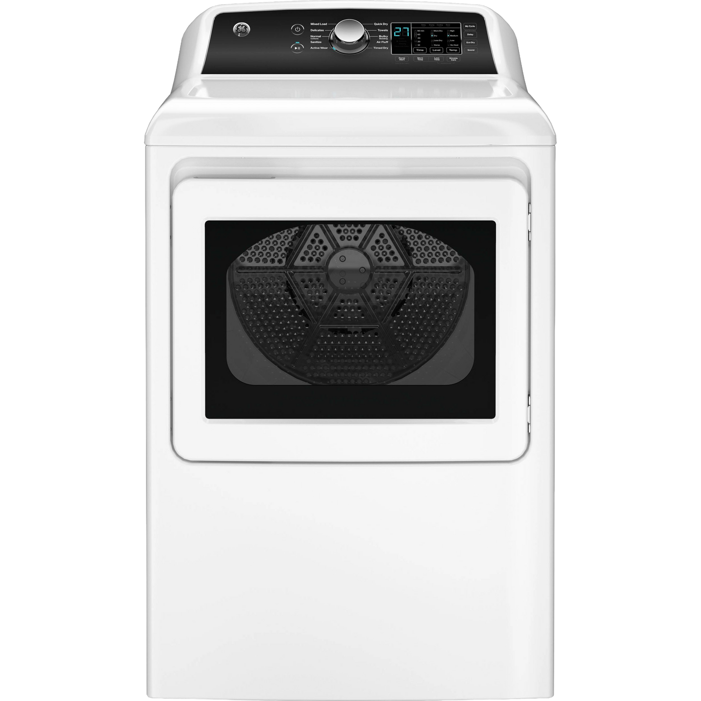 GE® 7.4 cu. ft. Capacity Gas Dryer with Up To 120 ft. Venting and Sensor Dry