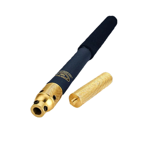 Modular brass handle set with black grip for woodworking tools in Crown Tools and home improvement collections