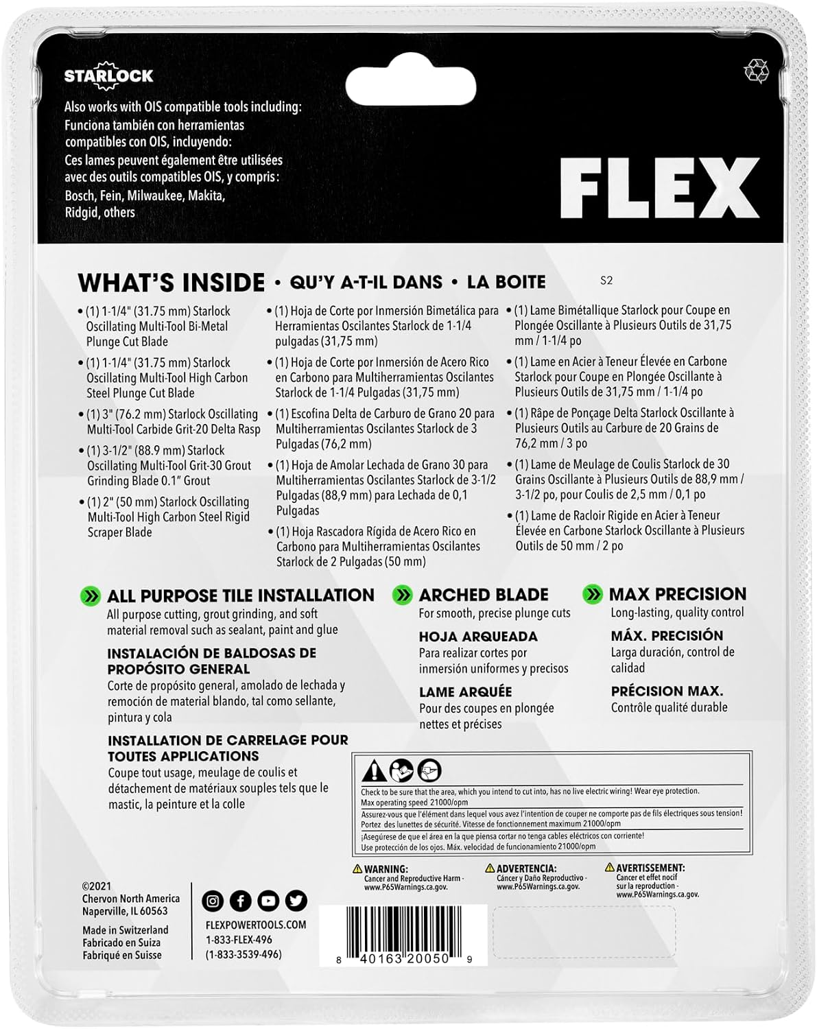 FLEX 5-Piece Tiling Project Set
