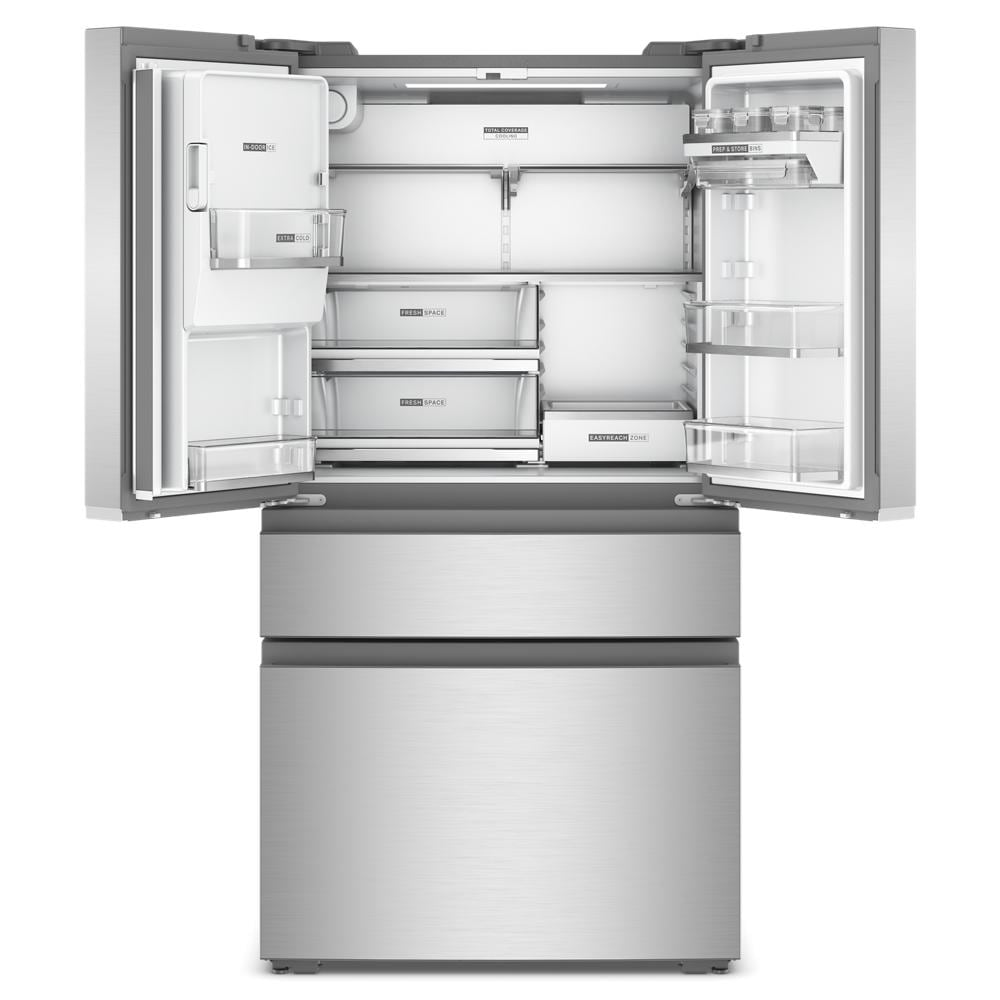 36-inch Wide True Counter Depth 4-Door French Door Refrigerator - 22 cu. ft.