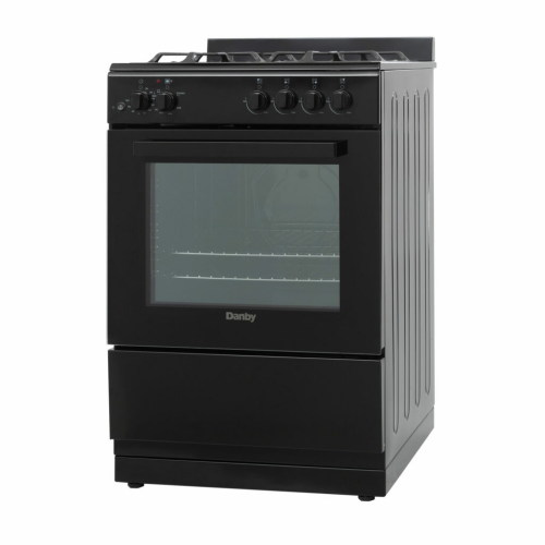 Danby 24″ Wide Gas Range in Black