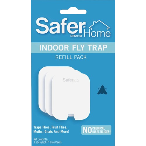 Indoor fly trap refill pack with adhesive glue cards for effective insect control in home and pest management under $50