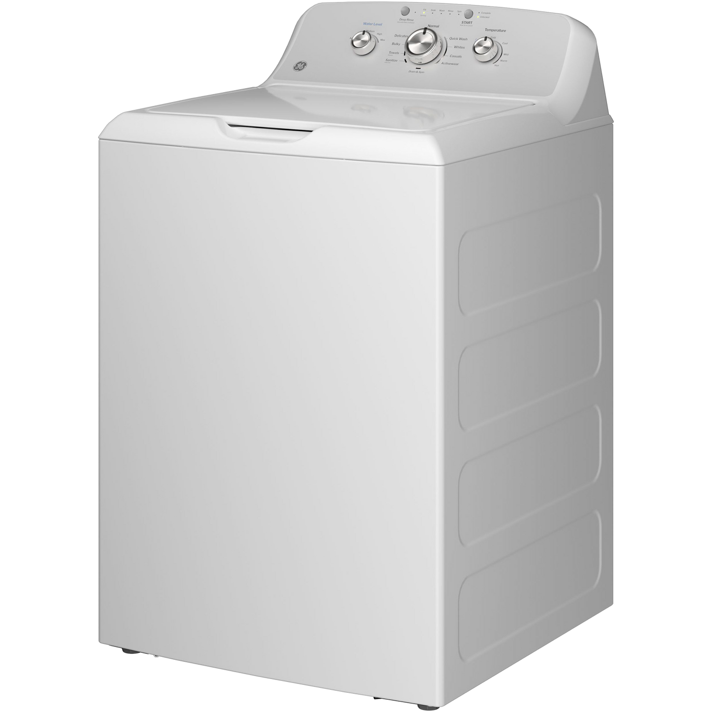 GE® 4.3 cu. ft. Capacity Washer with Stainless Steel Basket,Cold Plus and Water Level Control