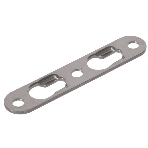 Steel double hole heavy duty metal keyhold hanger for secure fastening in hardware and fasteners collections under $50