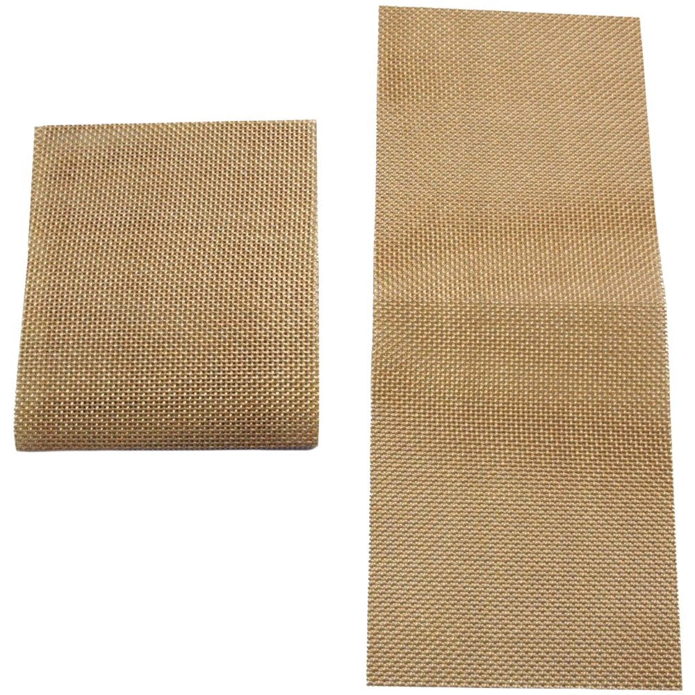 Two tan mesh toaster bags for crisping snacks without mess in kitchenware under $50 collection