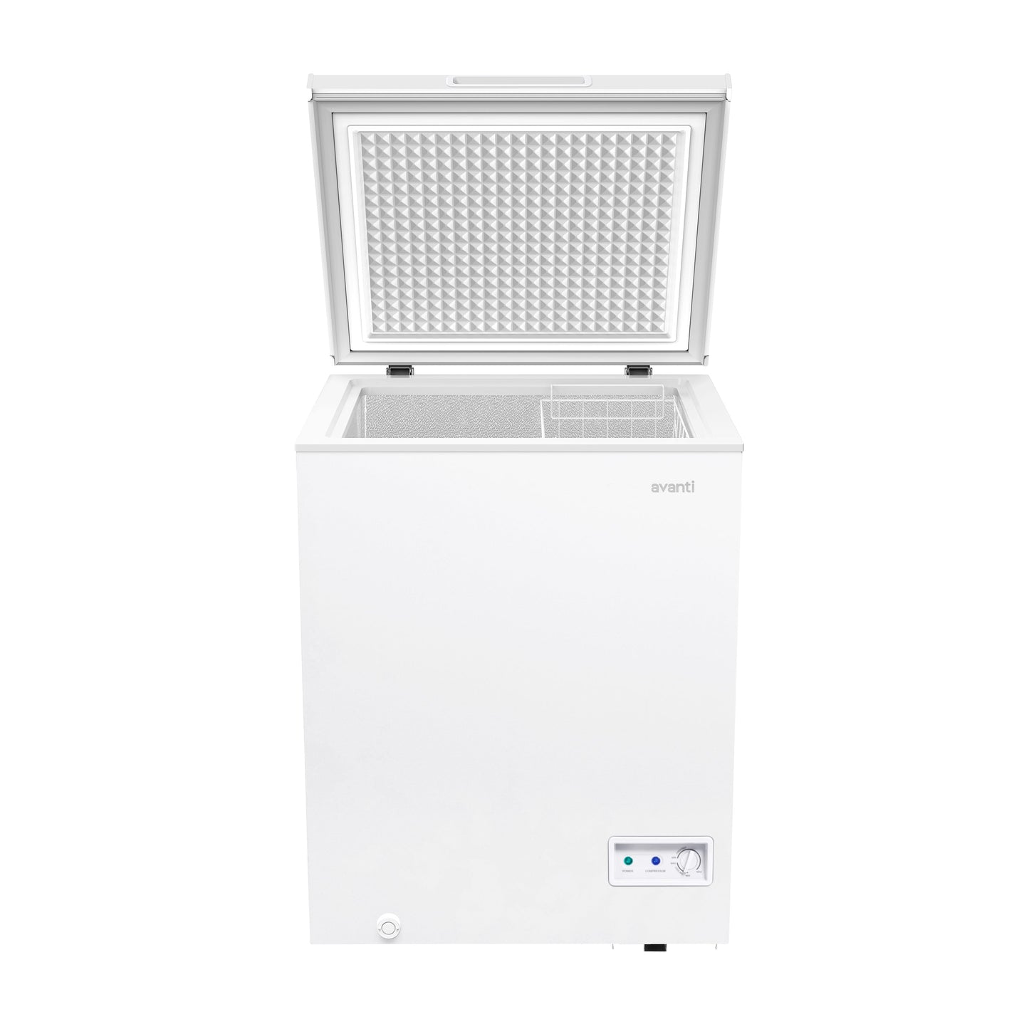 Avanti Garage Ready Convertible Chest Freezer - Platinum