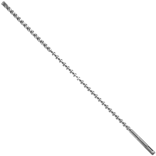 SDS-Plus carbide rotary hammer drill bit with spiral flute for concrete drilling in power tool accessories and drill bits collection