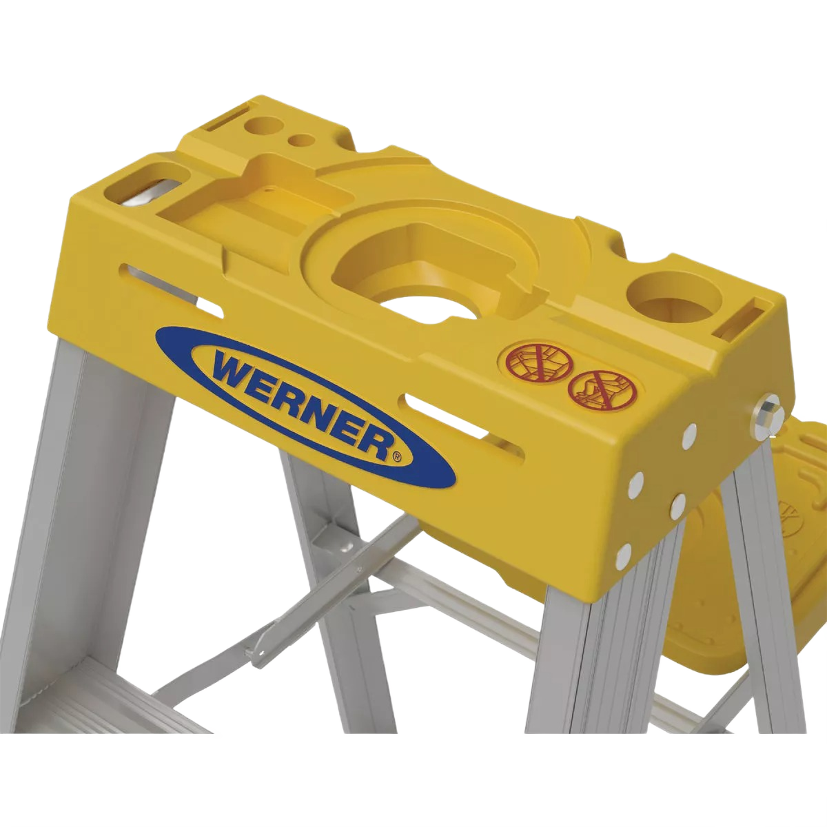Werner 10 Foot Aluminum Step Ladder