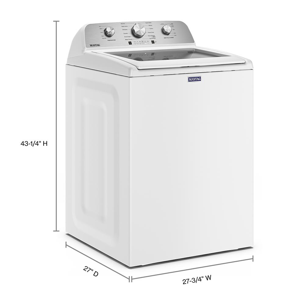 4.7 Cu. Ft. Top Load Agitator Washer with Extra Power Cycle