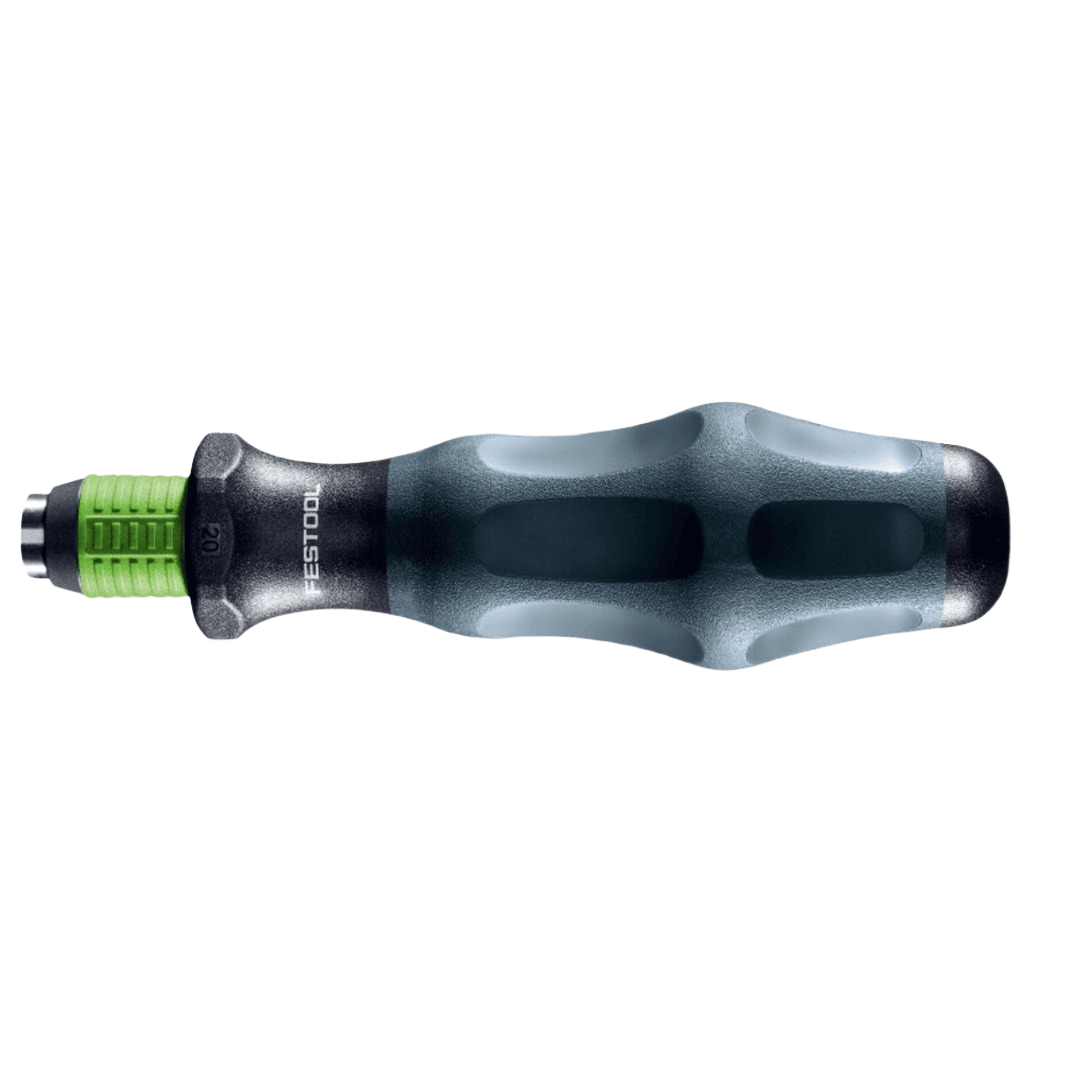Ergonomic gray and green handle driver tool for woodworking and hand tools collections under $50 and $100 ranges