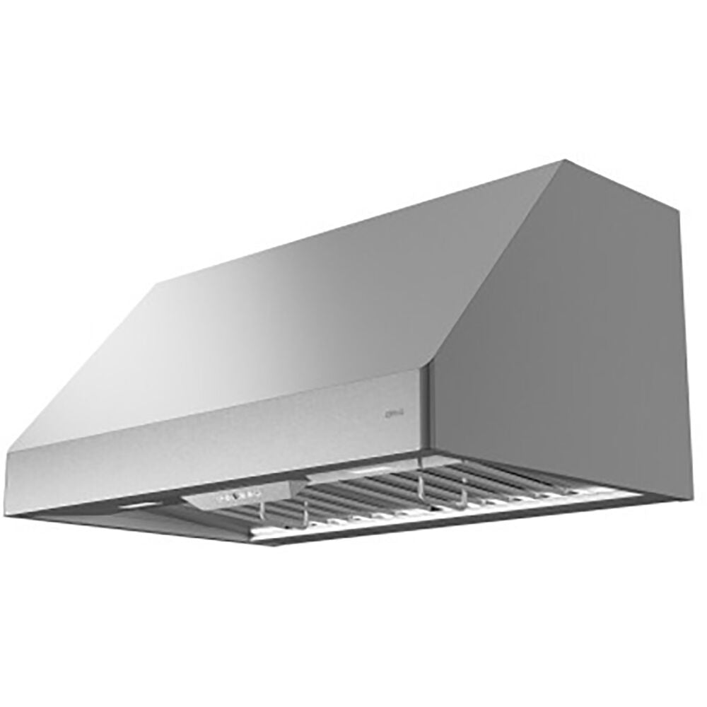 Professional stainless steel canopy hood with baffle filters and LED lighting from Range Hoods and Kitchen & Kitchenware collections