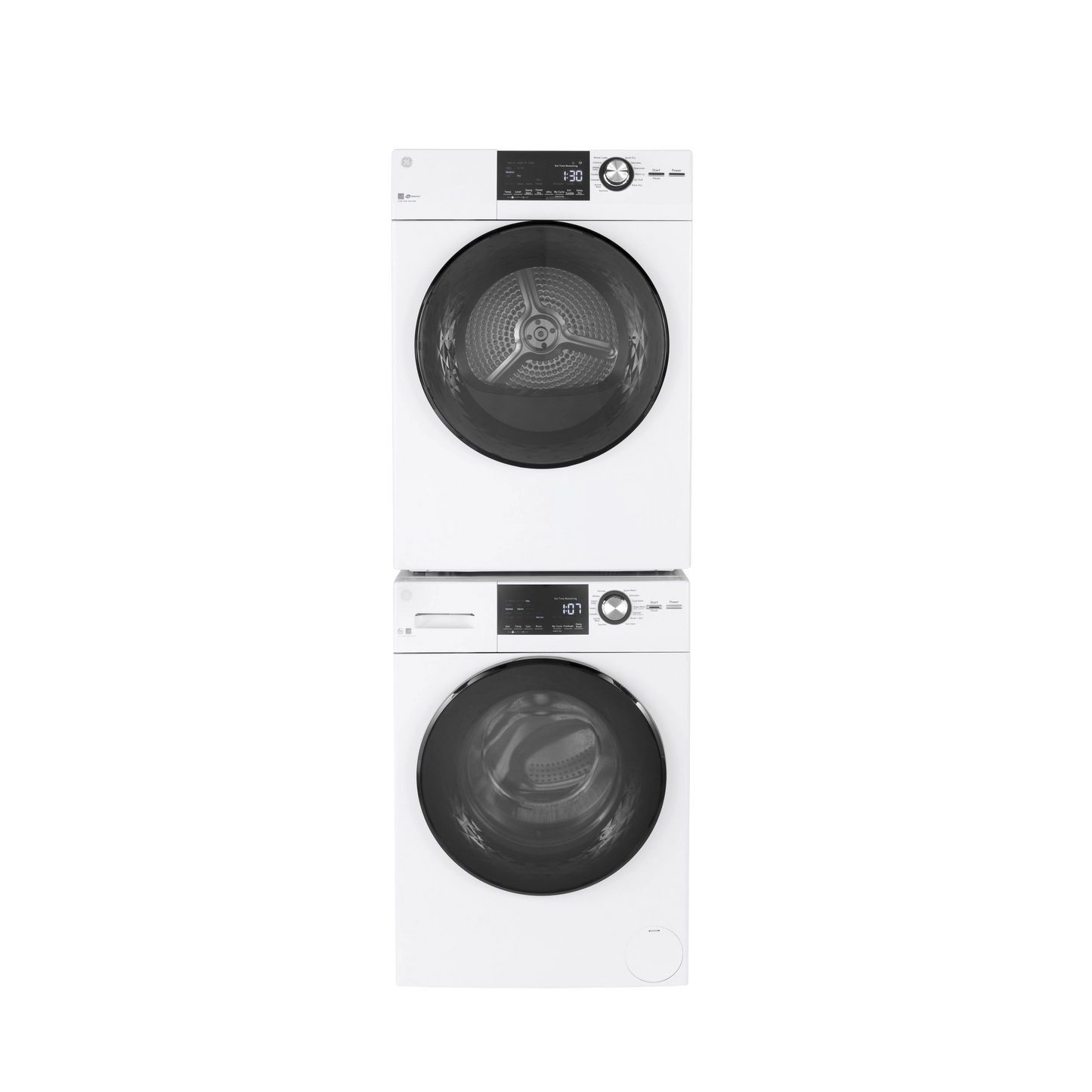 GE® ENERGY STAR®  24" 4.3 Cu.Ft. Front Load Vented Electric Dryer with Stainless Steel Basket