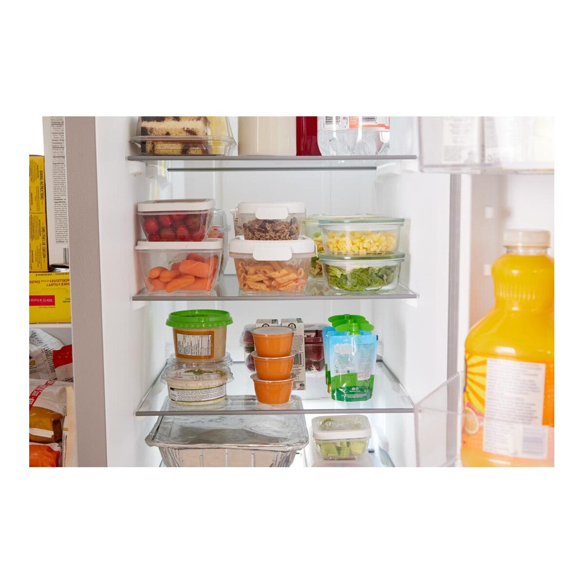 33-inch Wide Side-by-Side Refrigerator - 21 cu. ft.