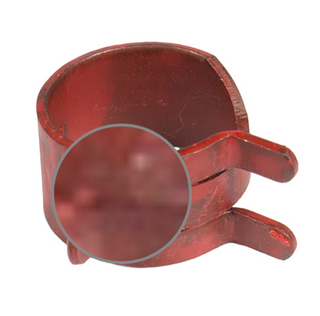 Durable red clamp designed for securing hoses and cables in clamping tools and home improvement under $50 collections