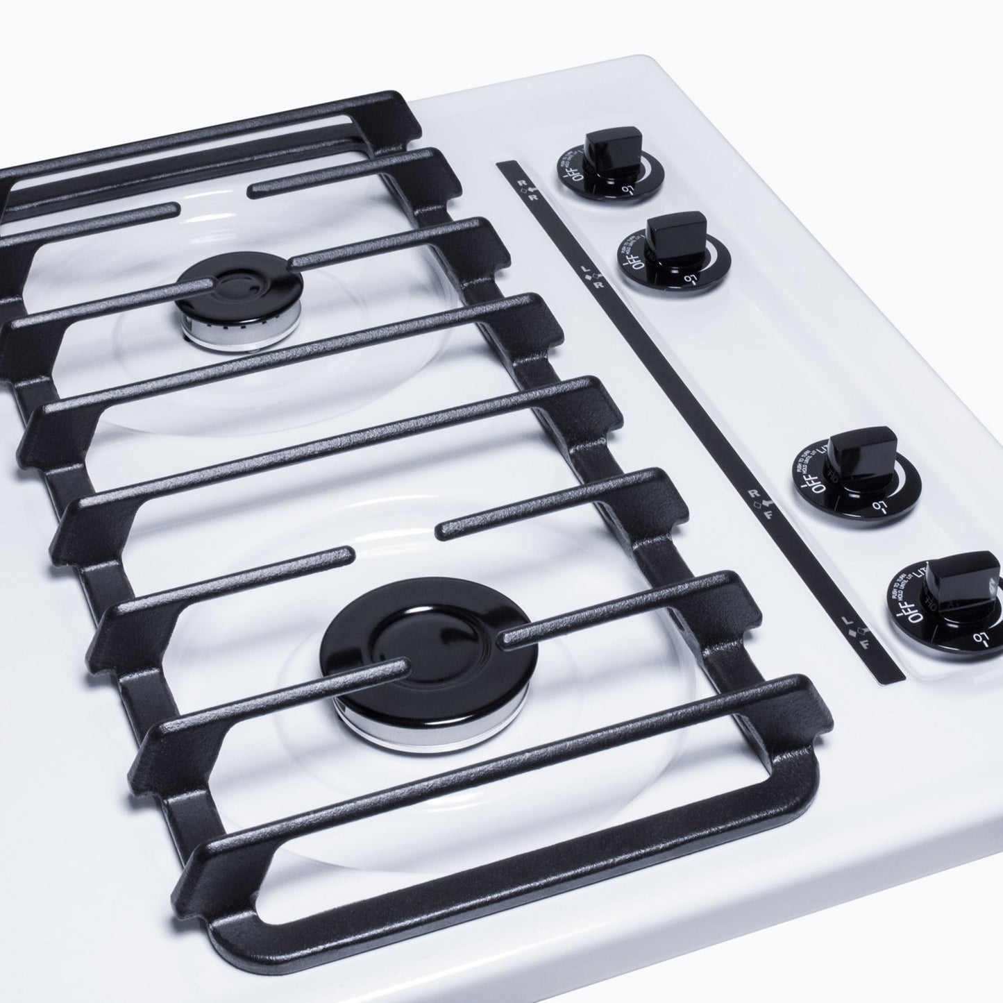 30" Wide 4-Burner Gas Cooktop